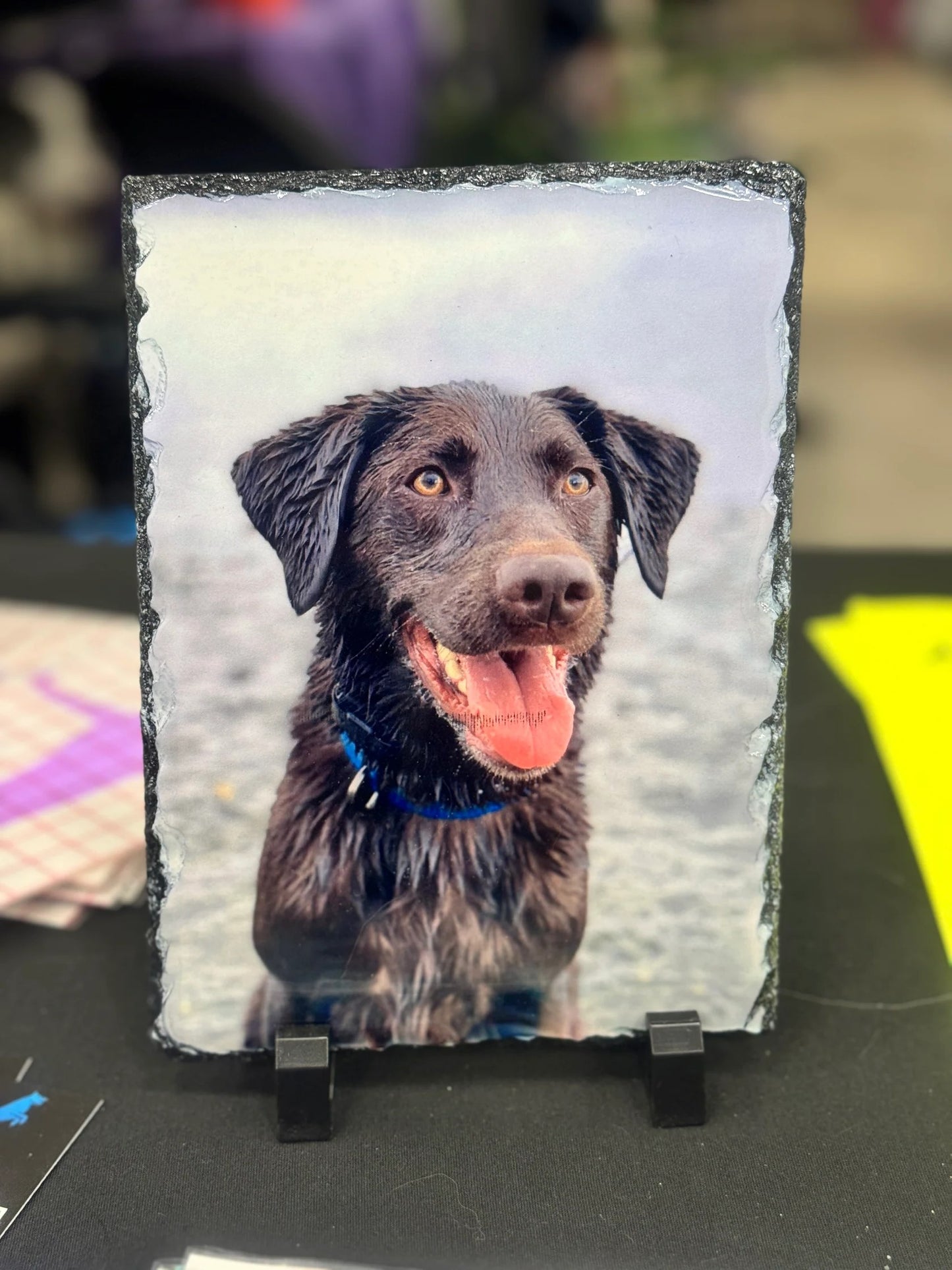 Upload Your Picture: Glossy Print on Slate